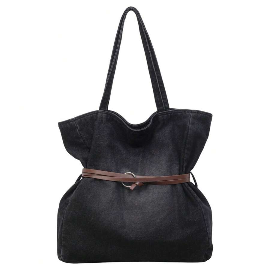 Bags For Women Vintage Relaxed Style Tote Bag For Women, Large Capacity, Fashionable And Versatile Shoulder Commuting Bag