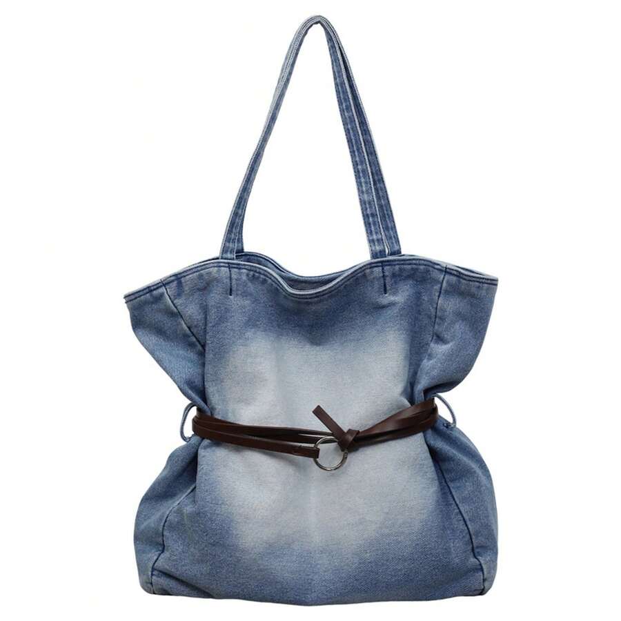 Bags For Women Vintage Relaxed Style Tote Bag For Women, Large Capacity, Fashionable And Versatile Shoulder Commuting Bag