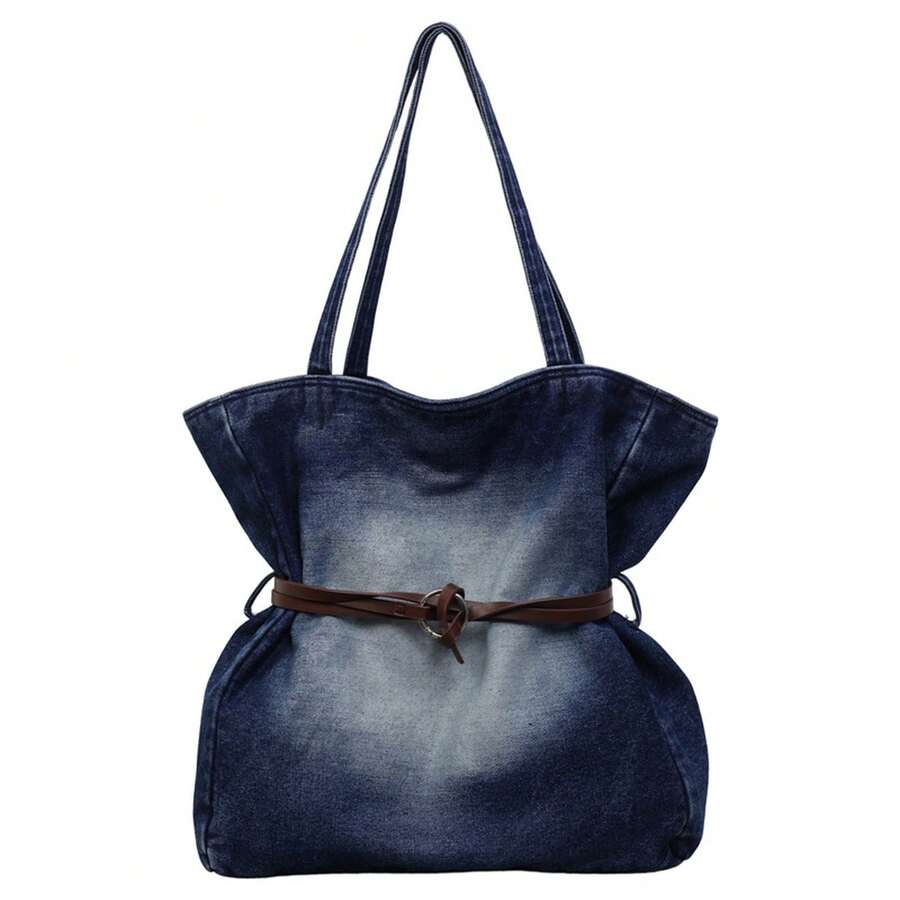 Bags For Women Vintage Relaxed Style Tote Bag For Women, Large Capacity, Fashionable And Versatile Shoulder Commuting Bag