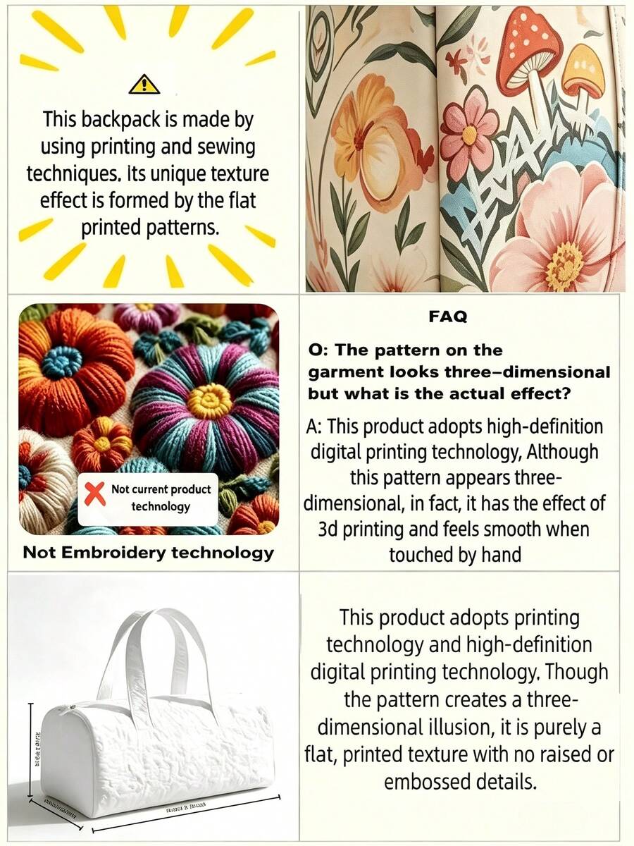 Women 3D Print Quilted Duffle Handbag Large Capacity Travel Bag With Retro Bus Aurora Forest Cabin Star Wildflower Patchwork Print