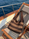 CAJUNI 2026 New Handmade Crochet Woven Tote Bag For Women, Perfect For Beach Vacation, Travel, Shopping And Holiday Essential, Crochet