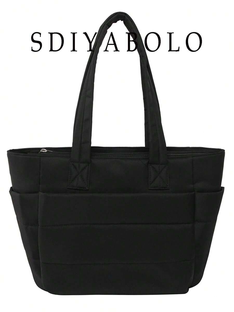 Women's Tote Bag, Lightweight Fluffy Handbag, Suitable For Travel, Work, Beach, Gym, Shopping