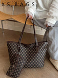 Minimalist Fashion Large Capacity Tote Bag For Women, Summer New Commuter Handbag And Shoulder Bag