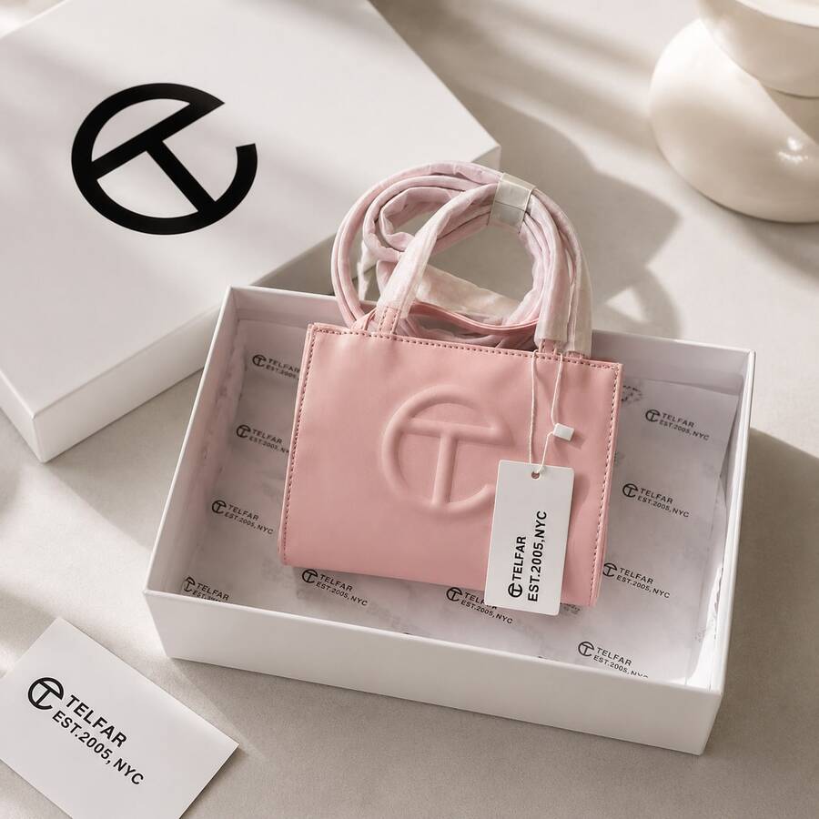 TEL✨FAR Luxury Designer Handbag – Stylish Large-Capacity Women's Tote, Mini Handbag, Faux Leather Material, Cute Clutch, Compact Handbag