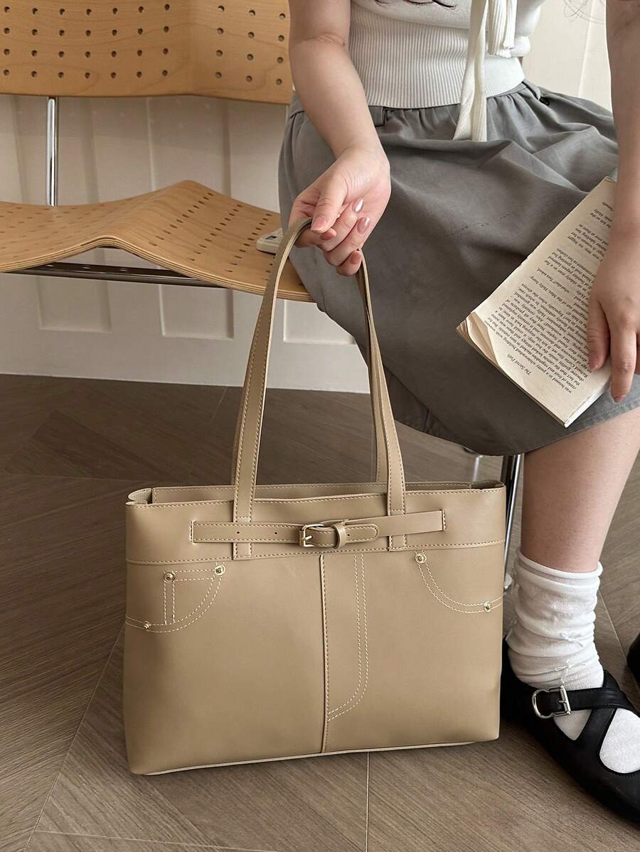 Light Luxury New PU Fashion Design Premium Tote Bag