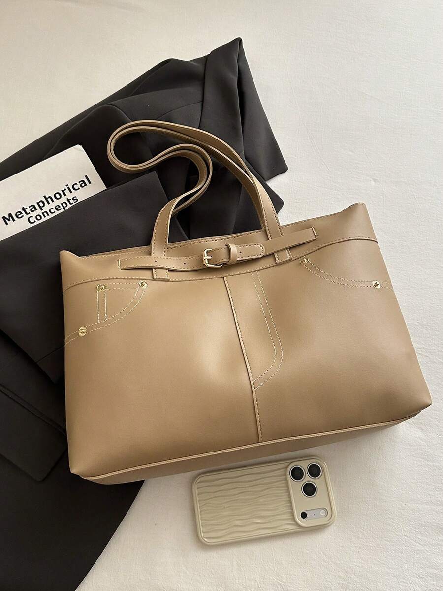 Light Luxury New PU Fashion Design Premium Tote Bag