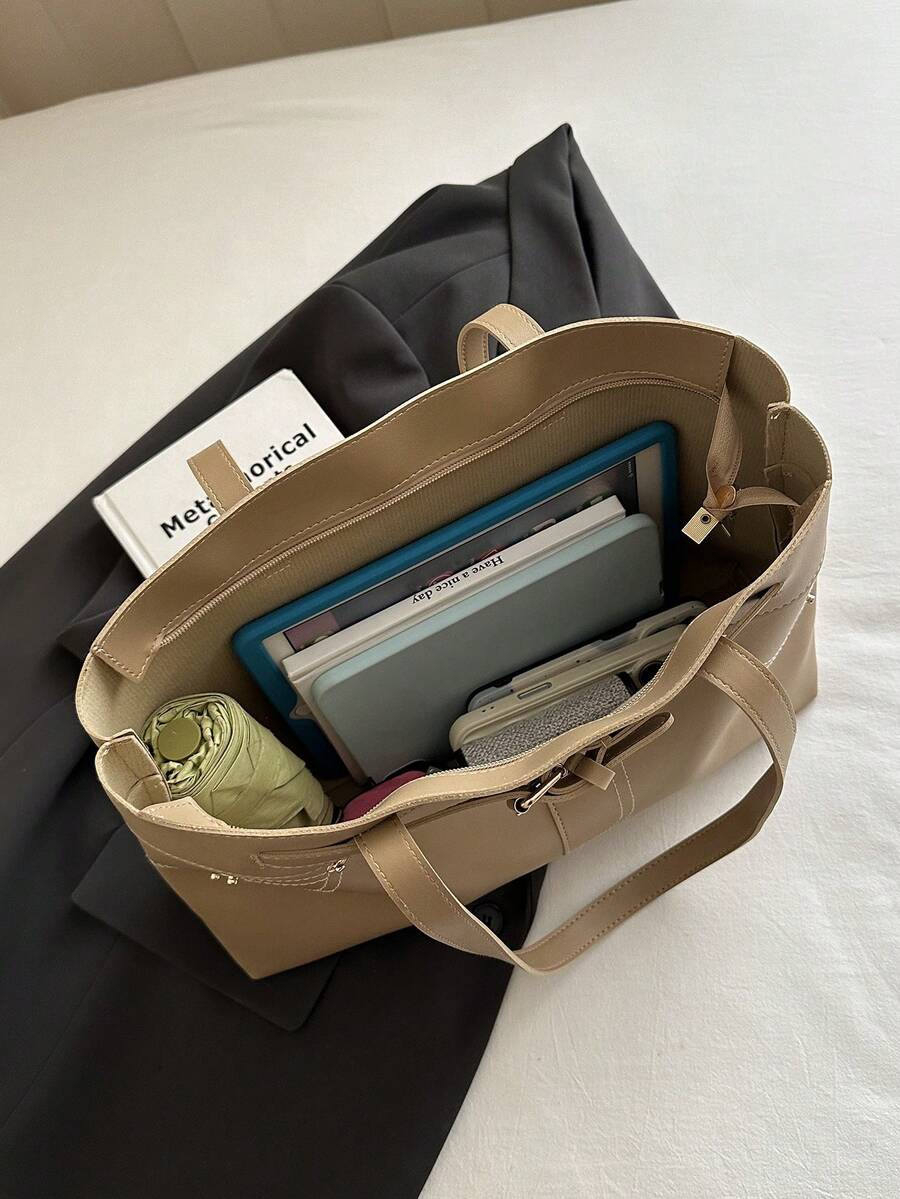 Light Luxury New PU Fashion Design Premium Tote Bag