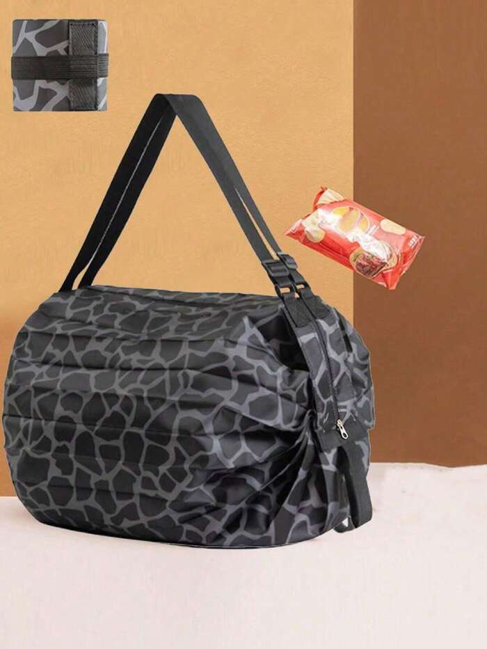 1Pc Reusable Foldable Shopping Bag Waterproof Outdoor Travel Beach Outings Bag S