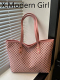 Fashion Casual Large Capacity Tote Bag 2026 New Style Commuter Shoulder Underarm Bag Niche Handbag