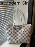 Fashion Casual Large Capacity Tote Bag 2026 New Style Commuter Shoulder Underarm Handbag