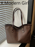 Fashion Casual Large Capacity Tote Bag 2026 New Style Commuter Shoulder Underarm Bag Niche Handbag