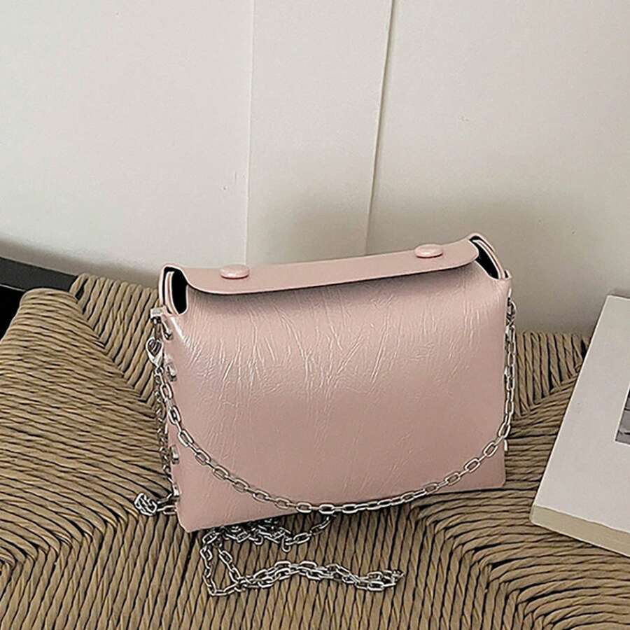 Tote Bags For Women Women'S High-End Chain Handbag, Small Square Bag, Sweet And Cool, Stylish, Suitable For Going Out, Shoulder Or Crossbody Bag