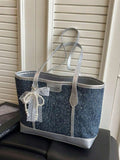 2026 New Women's Fashion Casual Tote Bag, Versatile Retro Shoulder & Crossbody Bag