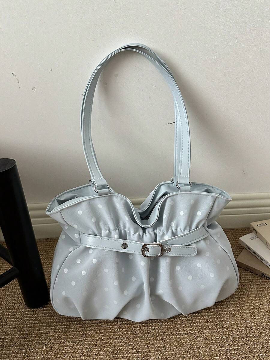 New Fashion Tote Bag, Korean-Japanese Niche Style, Versatile Large Capacity Daily Commute Shoulder Bag For Women