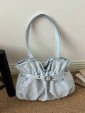 New Fashion Tote Bag, Korean-Japanese Niche Style, Versatile Large Capacity Daily Commute Shoulder Bag For Women