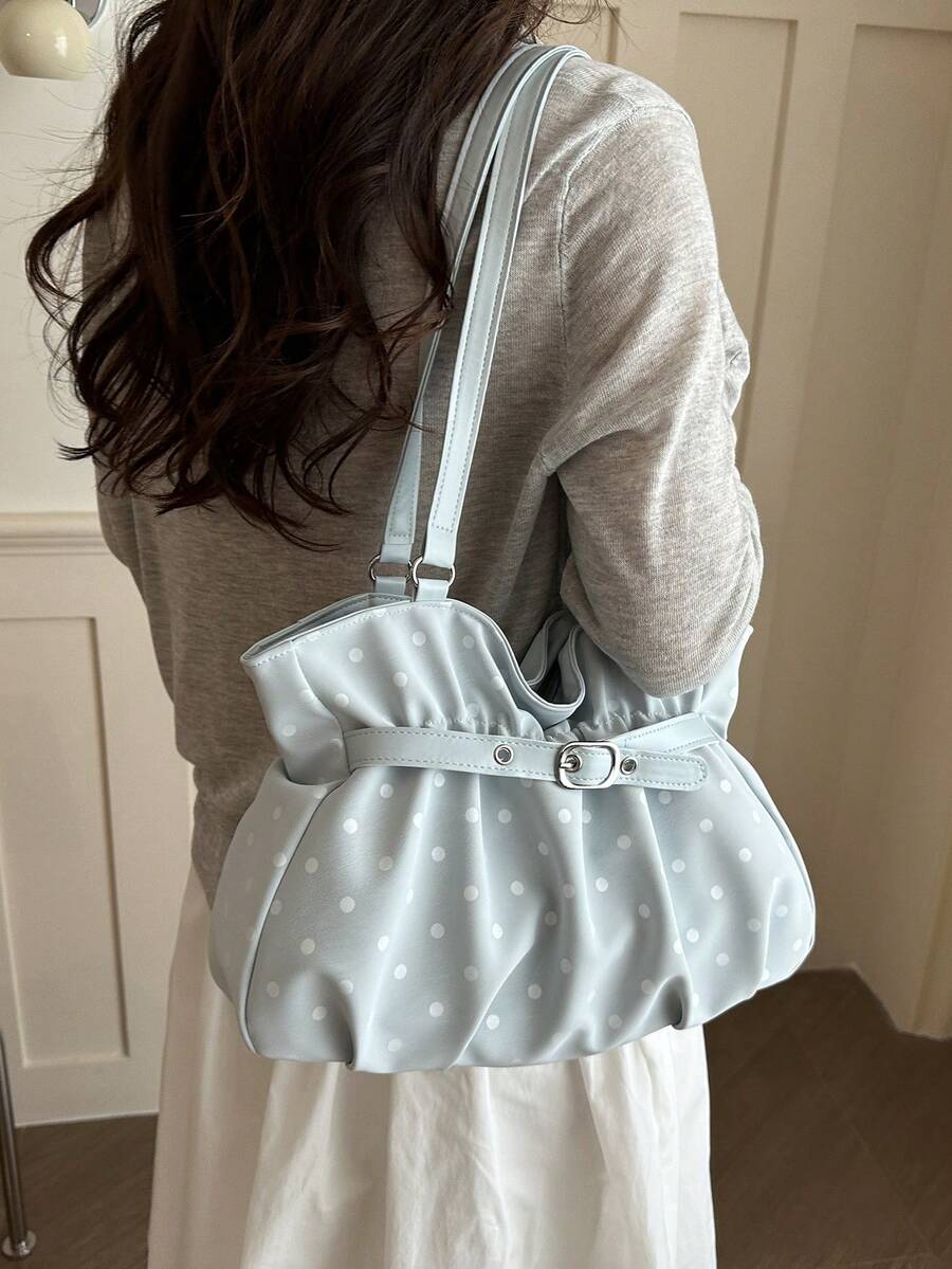 New Fashion Tote Bag, Korean-Japanese Niche Style, Versatile Large Capacity Daily Commute Shoulder Bag For Women