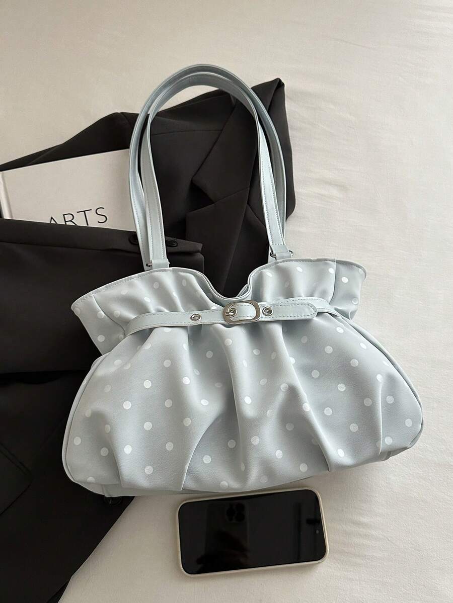 New Fashion Tote Bag, Korean-Japanese Niche Style, Versatile Large Capacity Daily Commute Shoulder Bag For Women