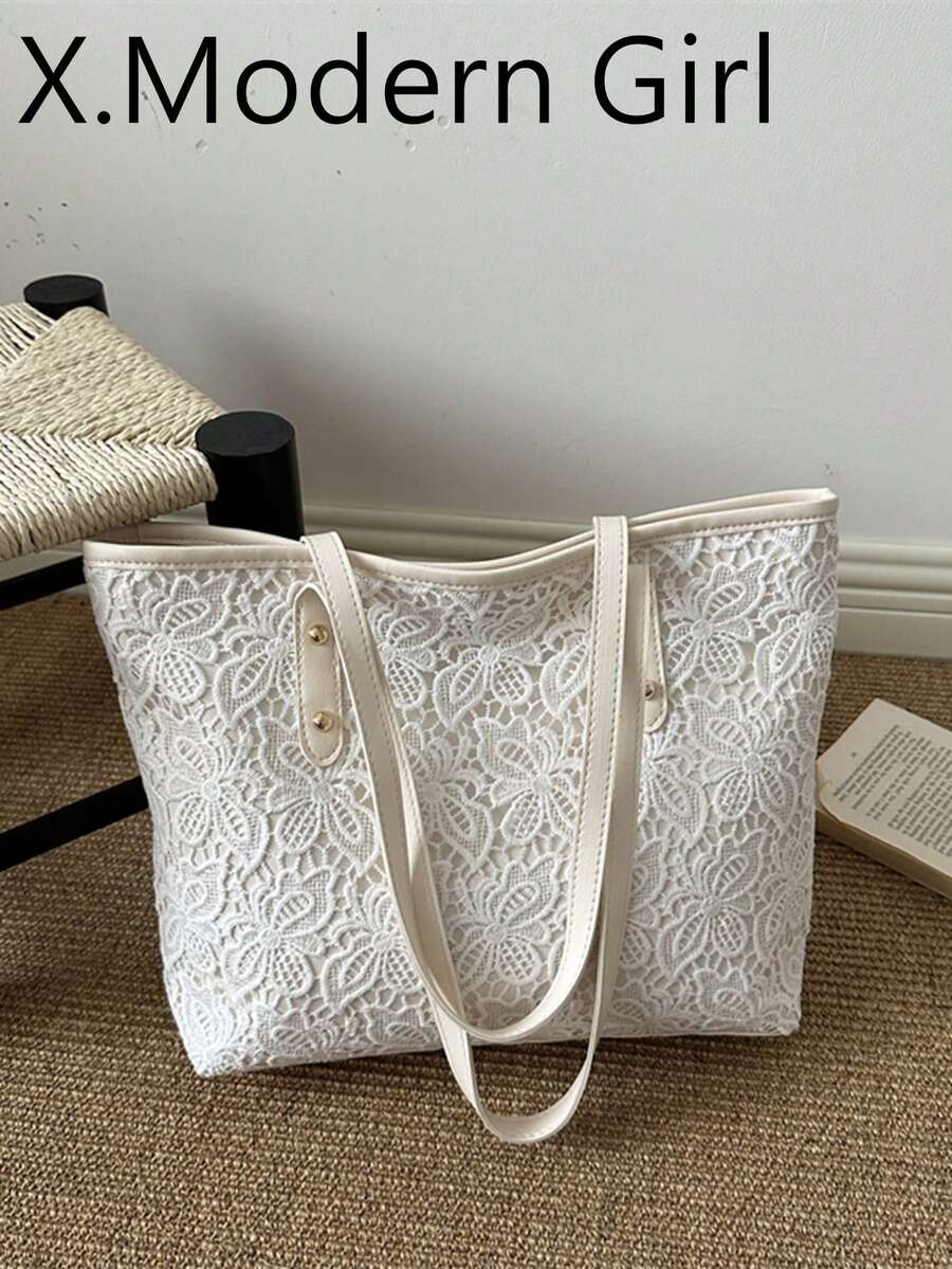 Large Capacity Fashionable Shoulder Bag For Women 2026 New Style Elegant Casual Tote Bag