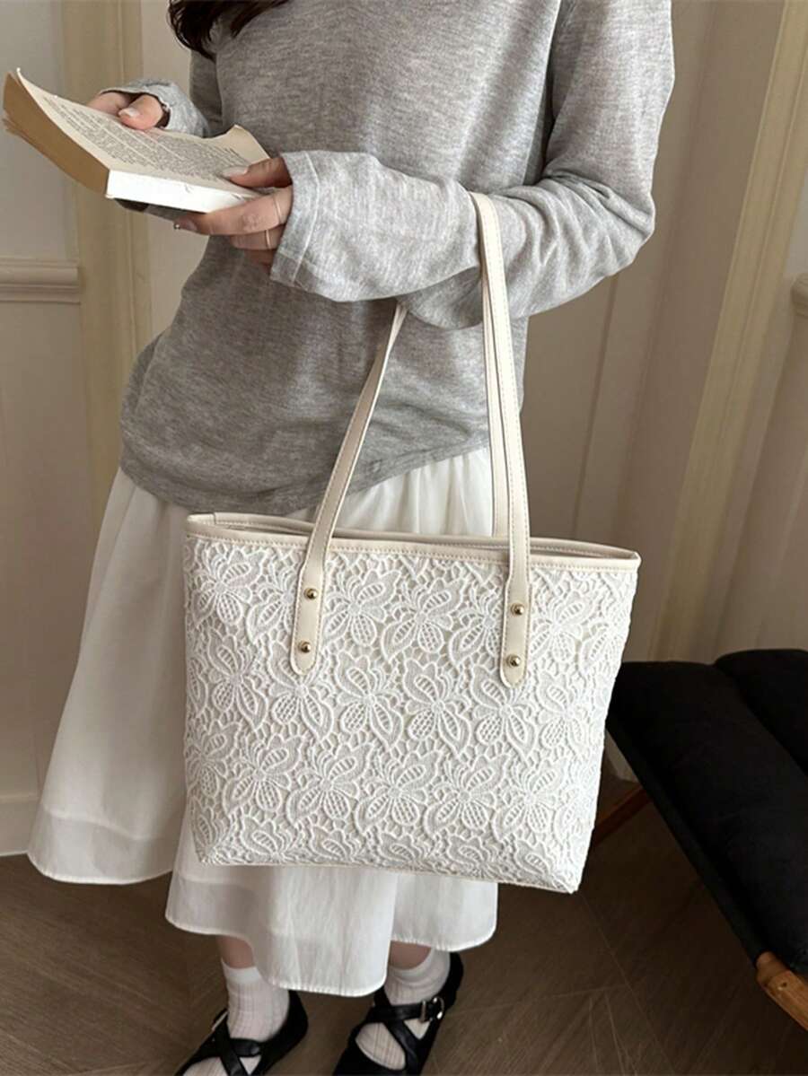 Large Capacity Fashionable Shoulder Bag For Women 2026 New Style Elegant Casual Tote Bag