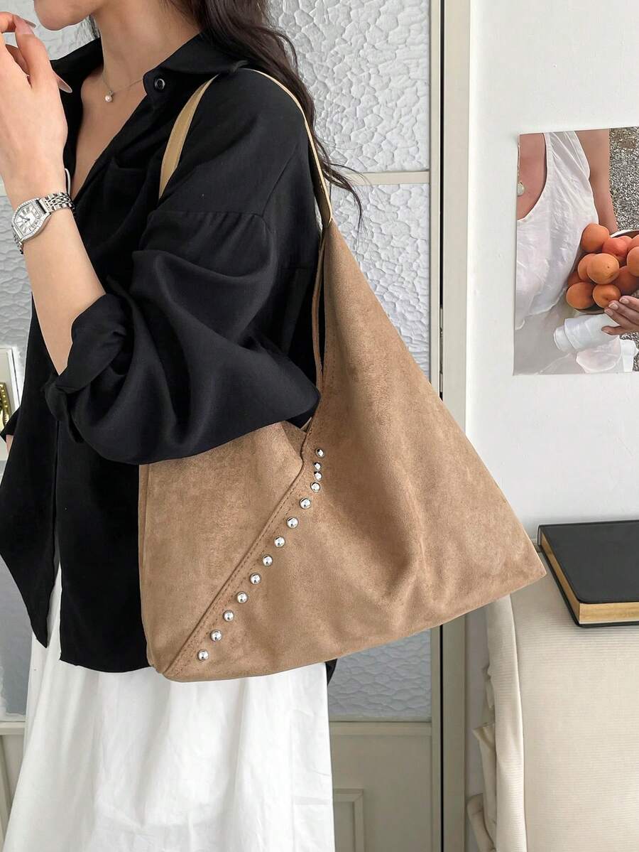 2026 New Versatile Shoulder Bag Women Elegant Underarm Bag Minimalist Tote Bag
