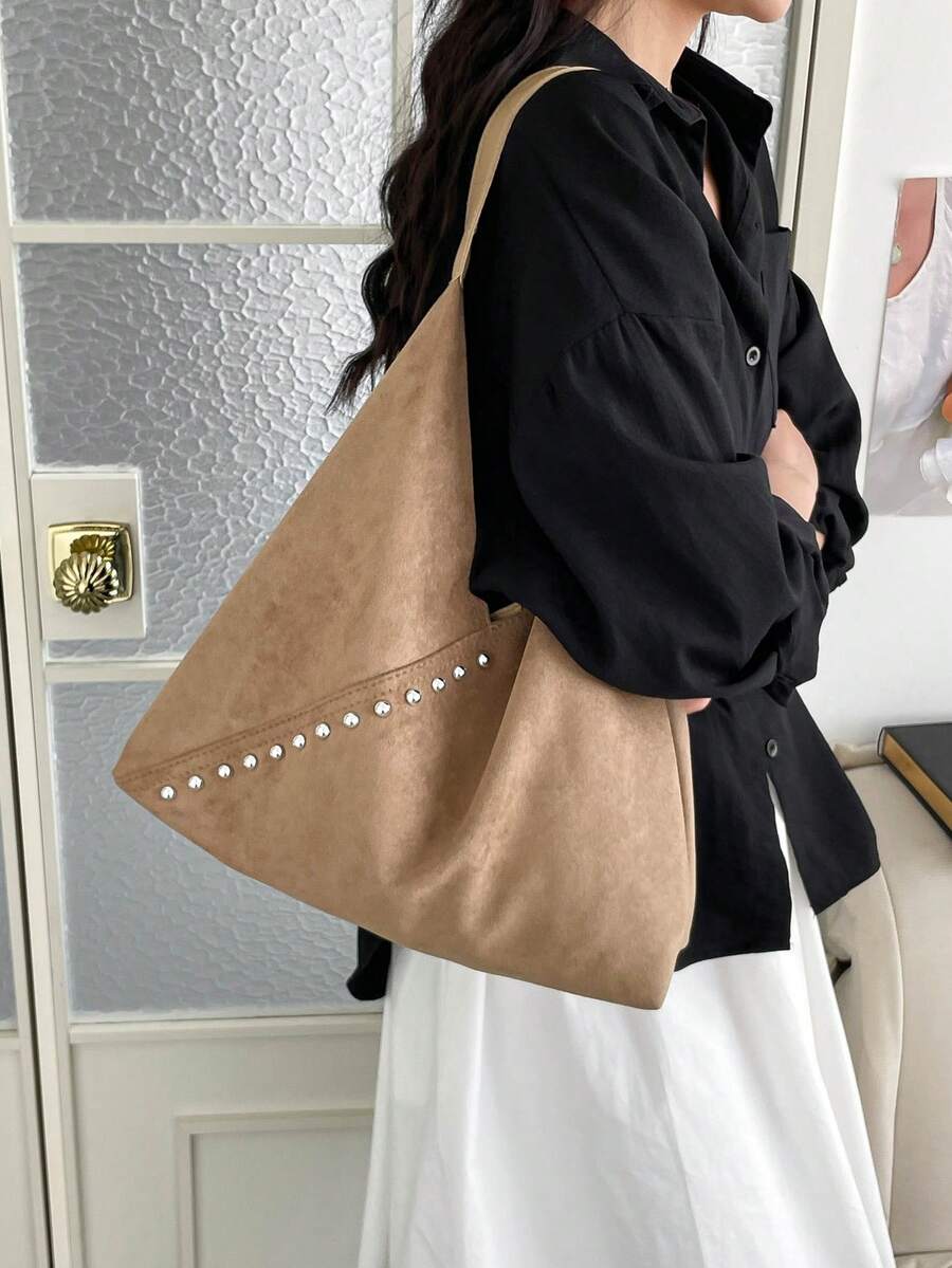 2026 New Versatile Shoulder Bag Women Elegant Underarm Bag Minimalist Tote Bag