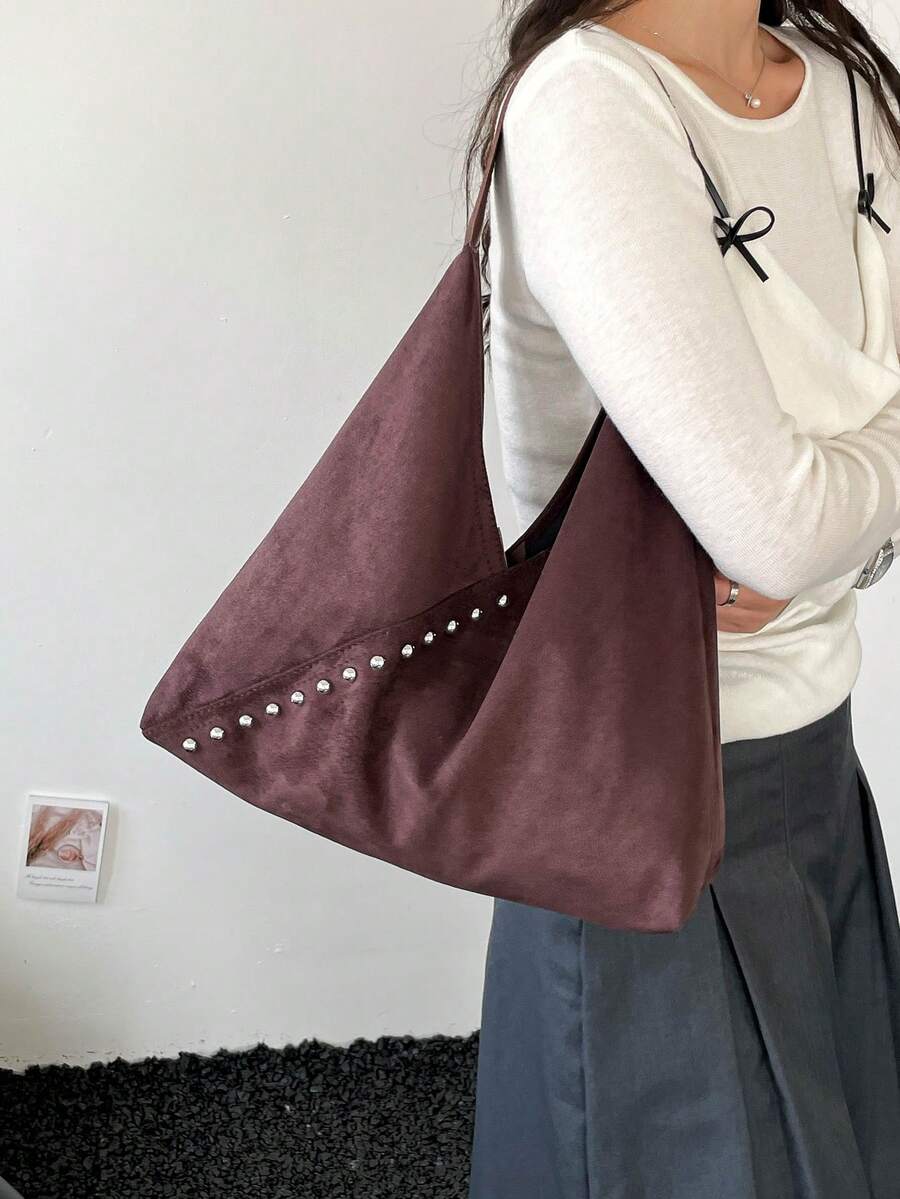 2026 New Style Versatile Shoulder Bag Women Elegant Underarm Bag Minimalist Tote Bag