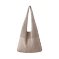 Knitted Shoulder Tote Bag Large Crochet Beach Bag Hobo Bag Aesthetic Tote Handba