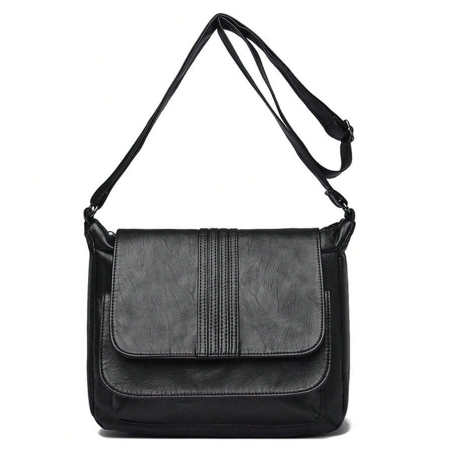 Tote Bags Casual Simple Dumpling Crossbody Bag For Women, Denim, Suitable For Students And Commuting, Large-Capacity Shoulder Tote Bag