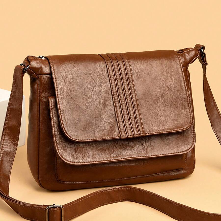 Tote Bags Casual Simple Dumpling Crossbody Bag For Women, Denim, Suitable For Students And Commuting, Large-Capacity Shoulder Tote Bag