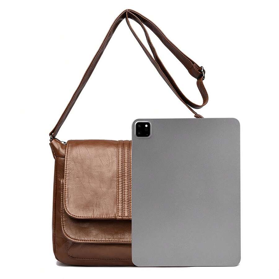 Tote Bags Casual Simple Dumpling Crossbody Bag For Women, Denim, Suitable For Students And Commuting, Large-Capacity Shoulder Tote Bag