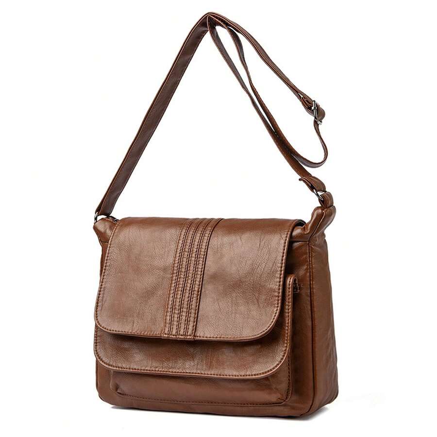 Tote Bags Casual Simple Dumpling Crossbody Bag For Women, Denim, Suitable For Students And Commuting, Large-Capacity Shoulder Tote Bag