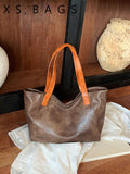 Vintage Women's 2026 New Shoulder Bag Large Capacity Tote Bag Commuter Handbag