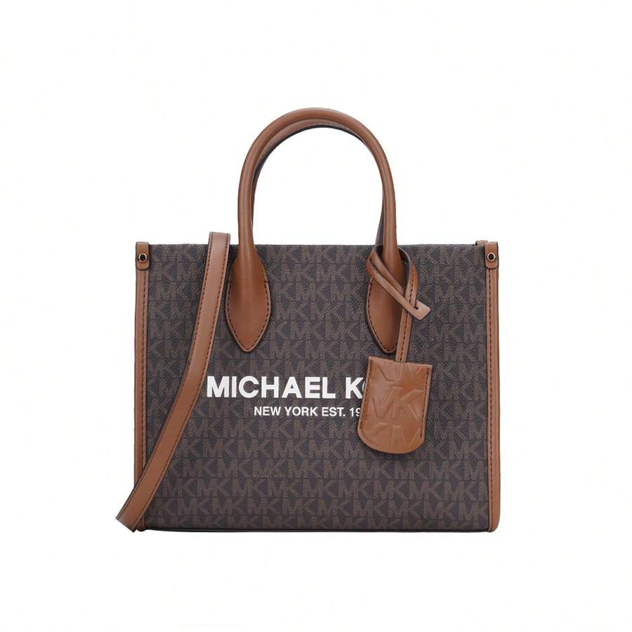 Michael Kors Mirella Women's Shoulder Bag And Crossbody Bag 35F2G7ZC5B BROWN