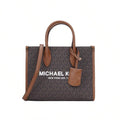 Michael Kors Mirella Women's Shoulder Bag And Crossbody Bag 35F2G7ZC5B BROWN