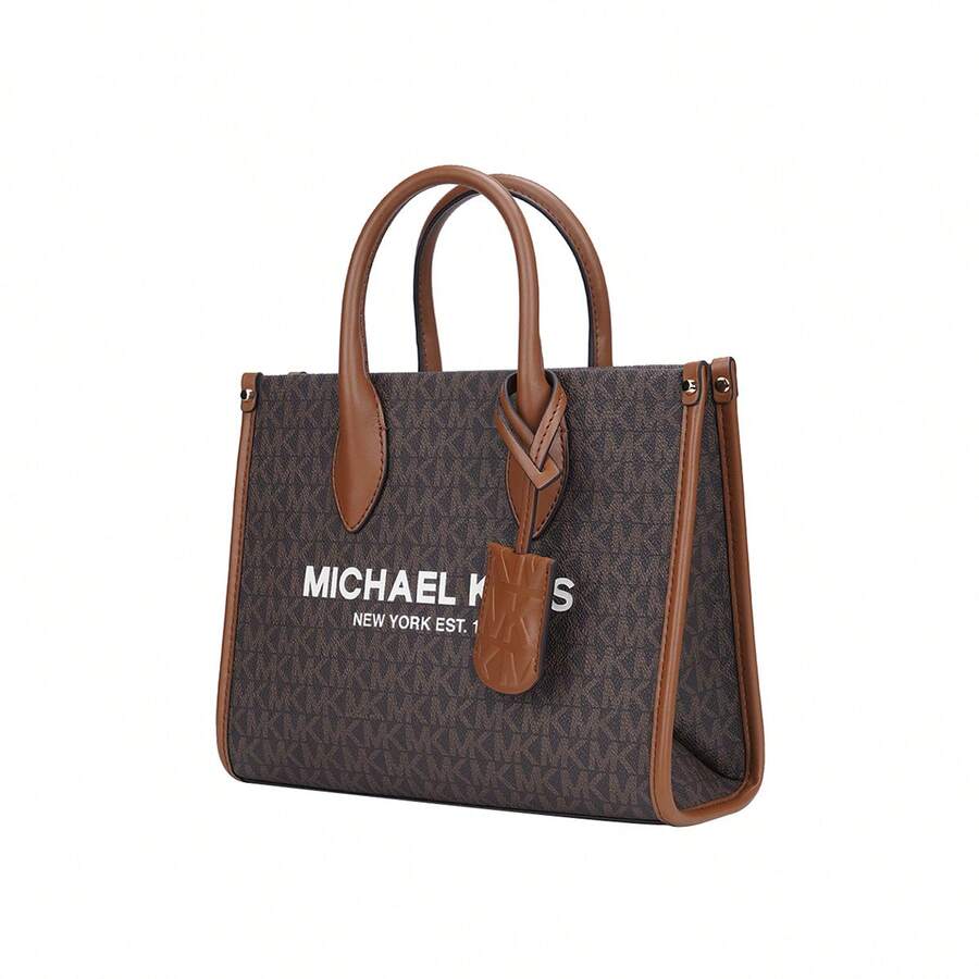 Michael Kors Mirella Women's Shoulder Bag And Crossbody Bag 35F2G7ZC5B BROWN