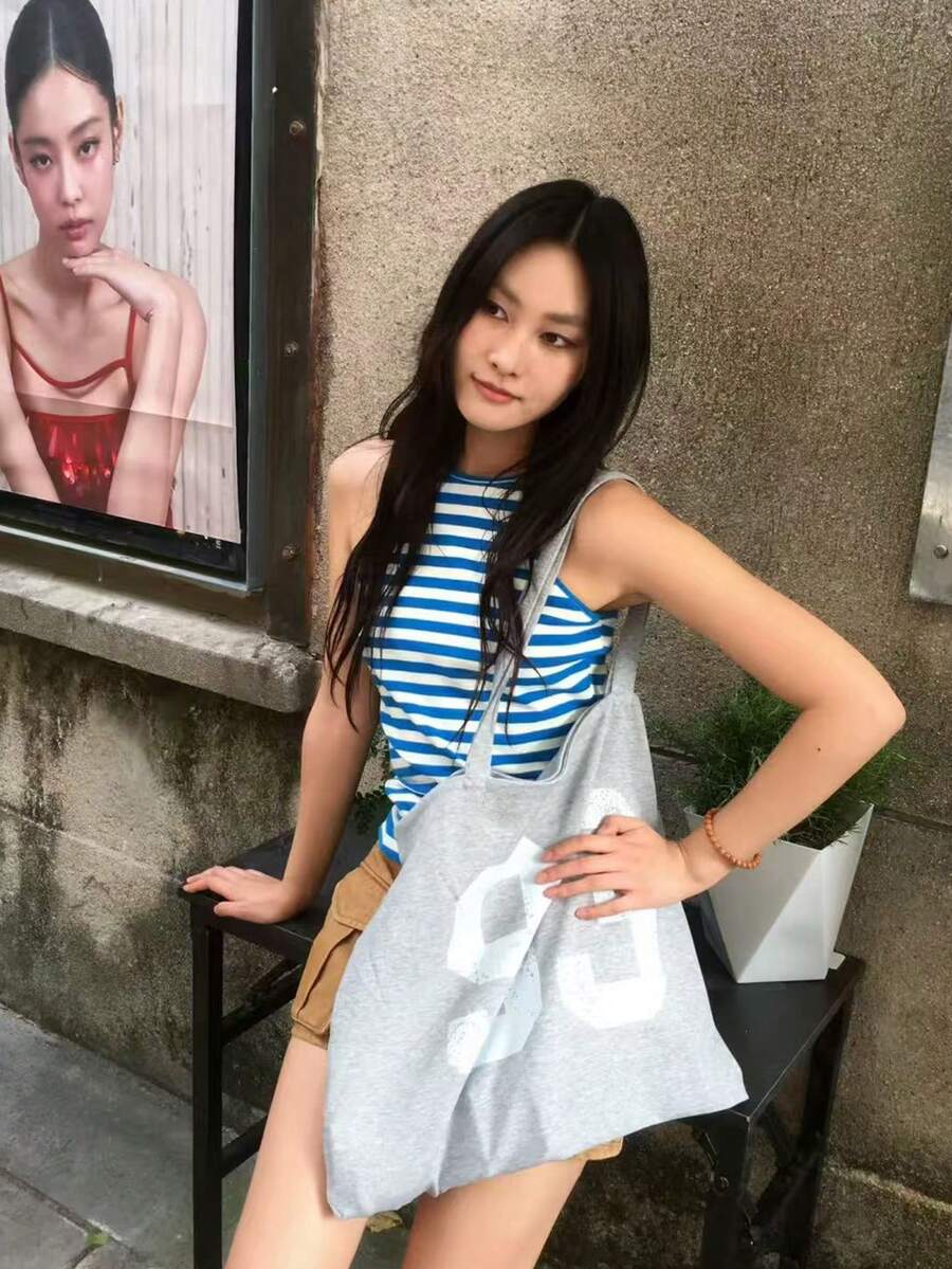 Korean Style Versatile Ins Commute Outing Daily Shopping Shoulder Bag Women Fashion New Niche Large Capacity Shoulder Underarm Tote Bag