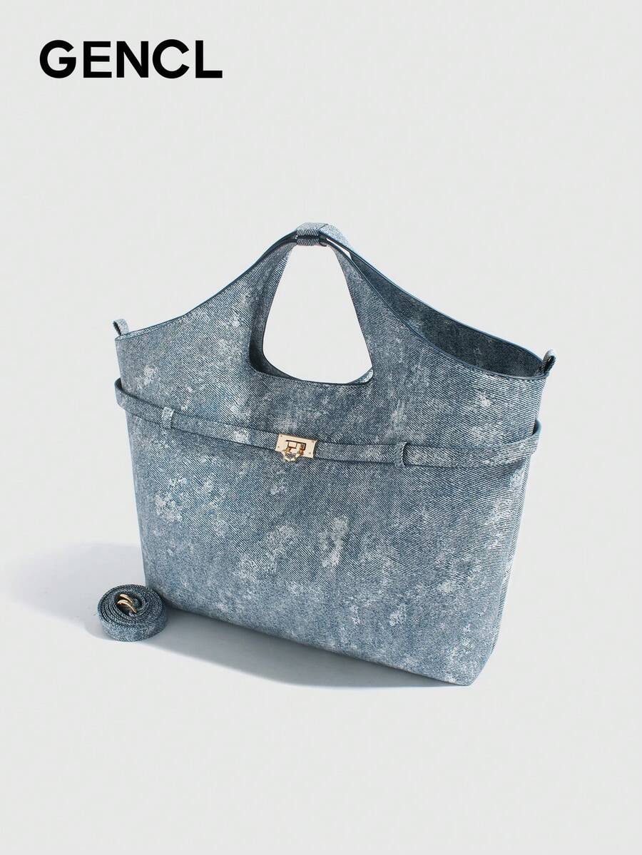 2026 Original Premium Brown Fashion Retro Tote Bag & Bucket Bag – A Versatile Casual Crossbody Bag Essential For Commuting And Office Use.
