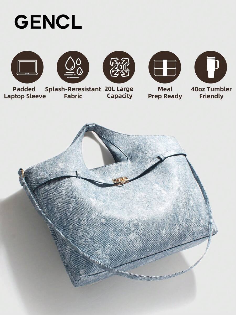2026 Original Premium Brown Fashion Retro Tote Bag & Bucket Bag – A Versatile Casual Crossbody Bag Essential For Commuting And Office Use.