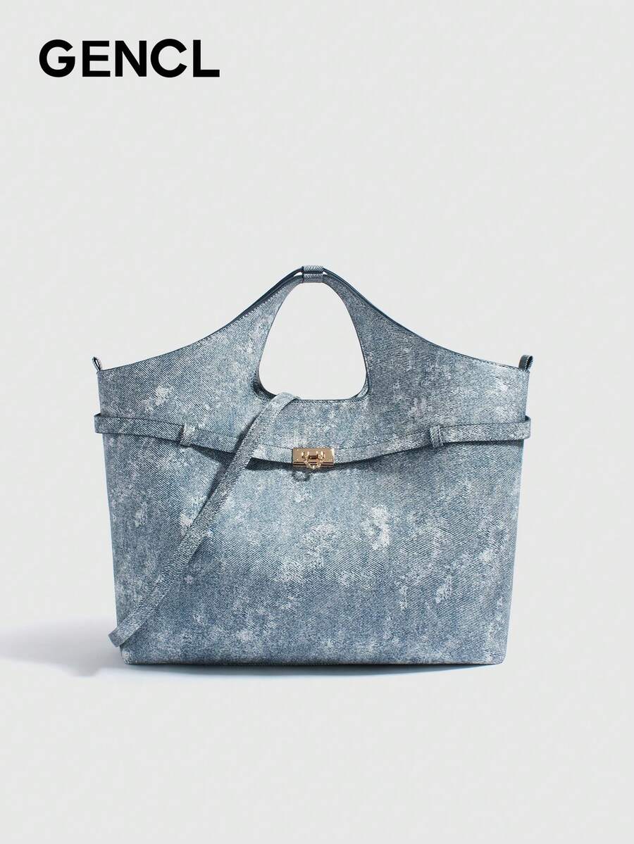 2026 Original Premium Brown Fashion Retro Tote Bag & Bucket Bag – A Versatile Casual Crossbody Bag Essential For Commuting And Office Use.