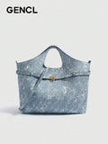 2026 Original Premium Brown Fashion Retro Tote Bag & Bucket Bag – A Versatile Casual Crossbody Bag Essential For Commuting And Office Use.