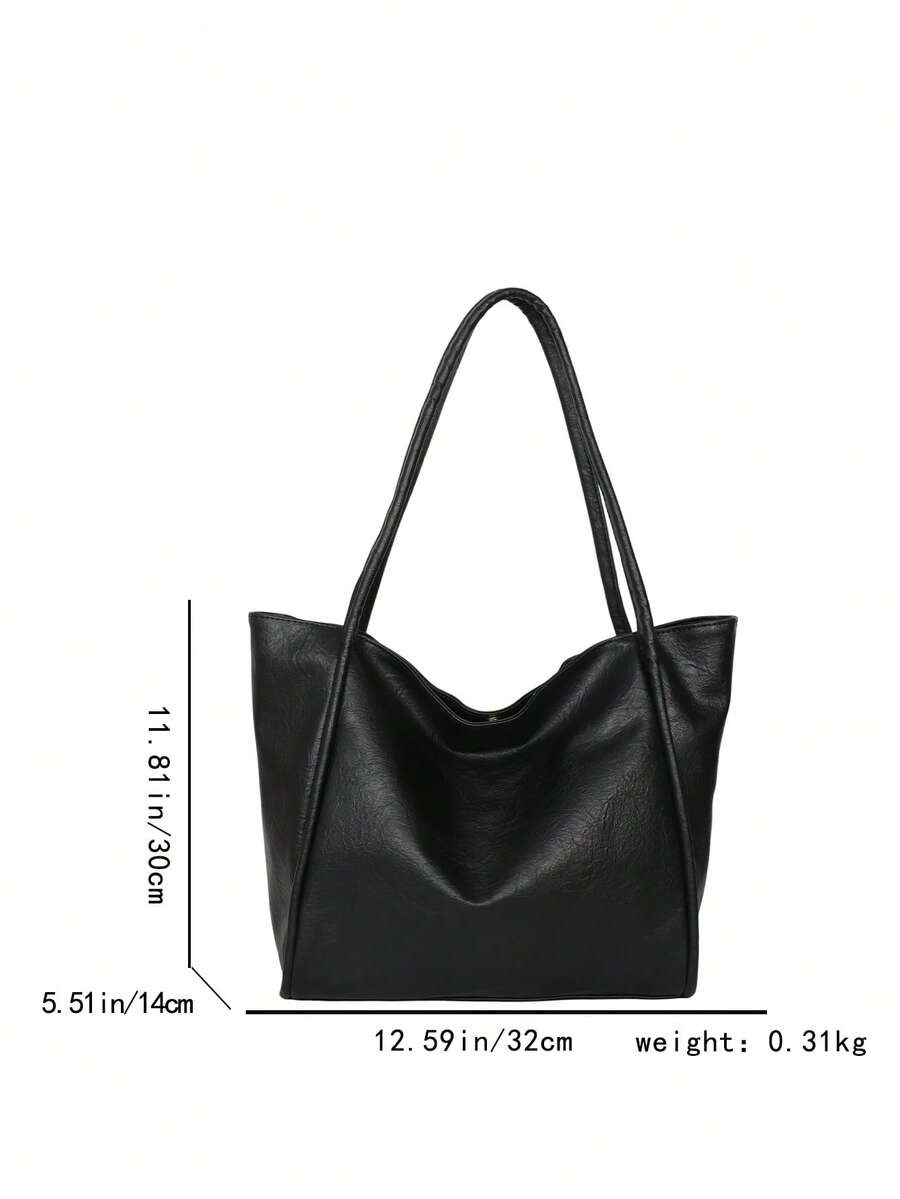 Women's New Tote Bag Large Capacity Commuter Handbag Shoulder Bag