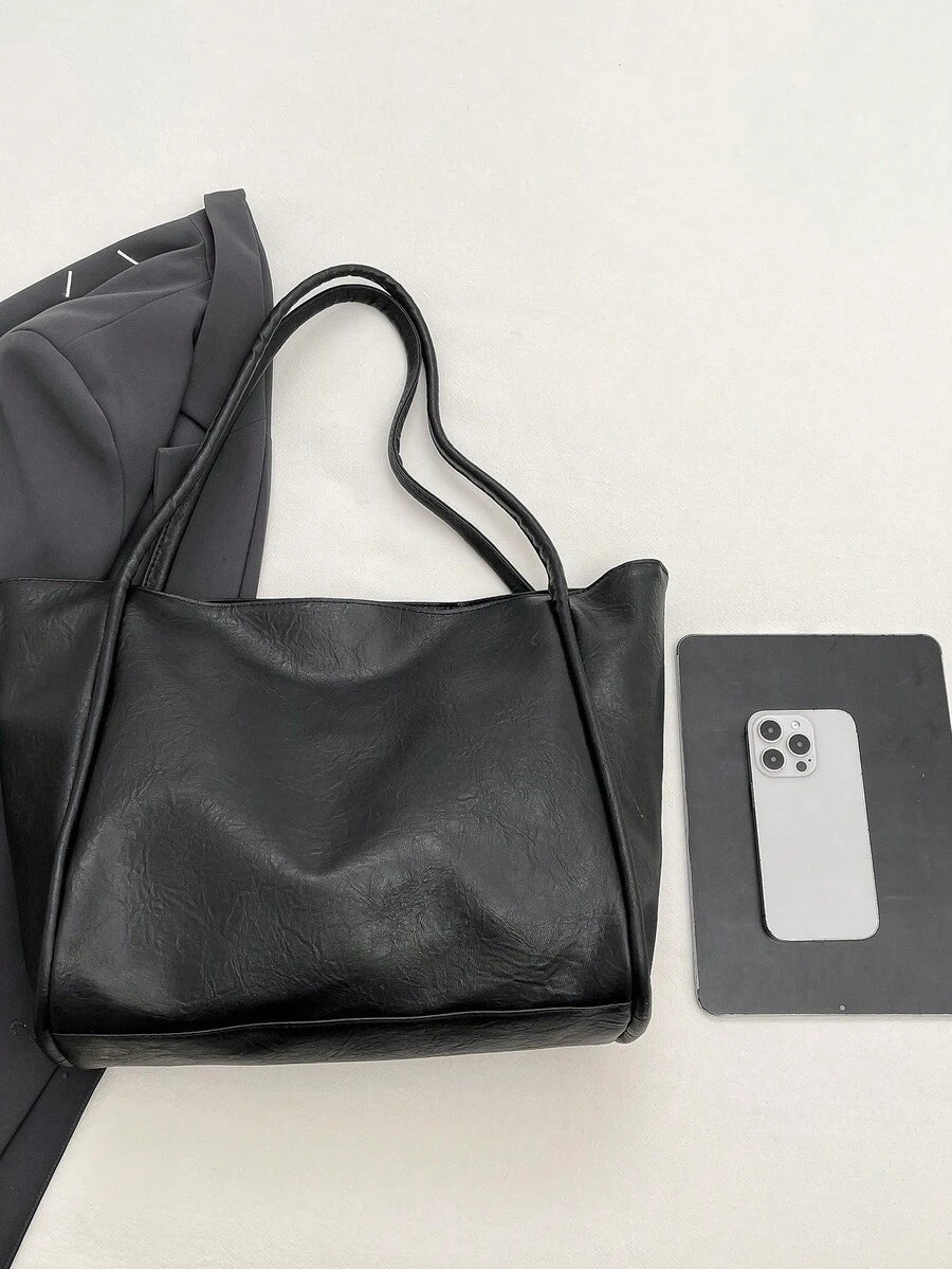 Women's New Tote Bag Large Capacity Commuter Handbag Shoulder Bag