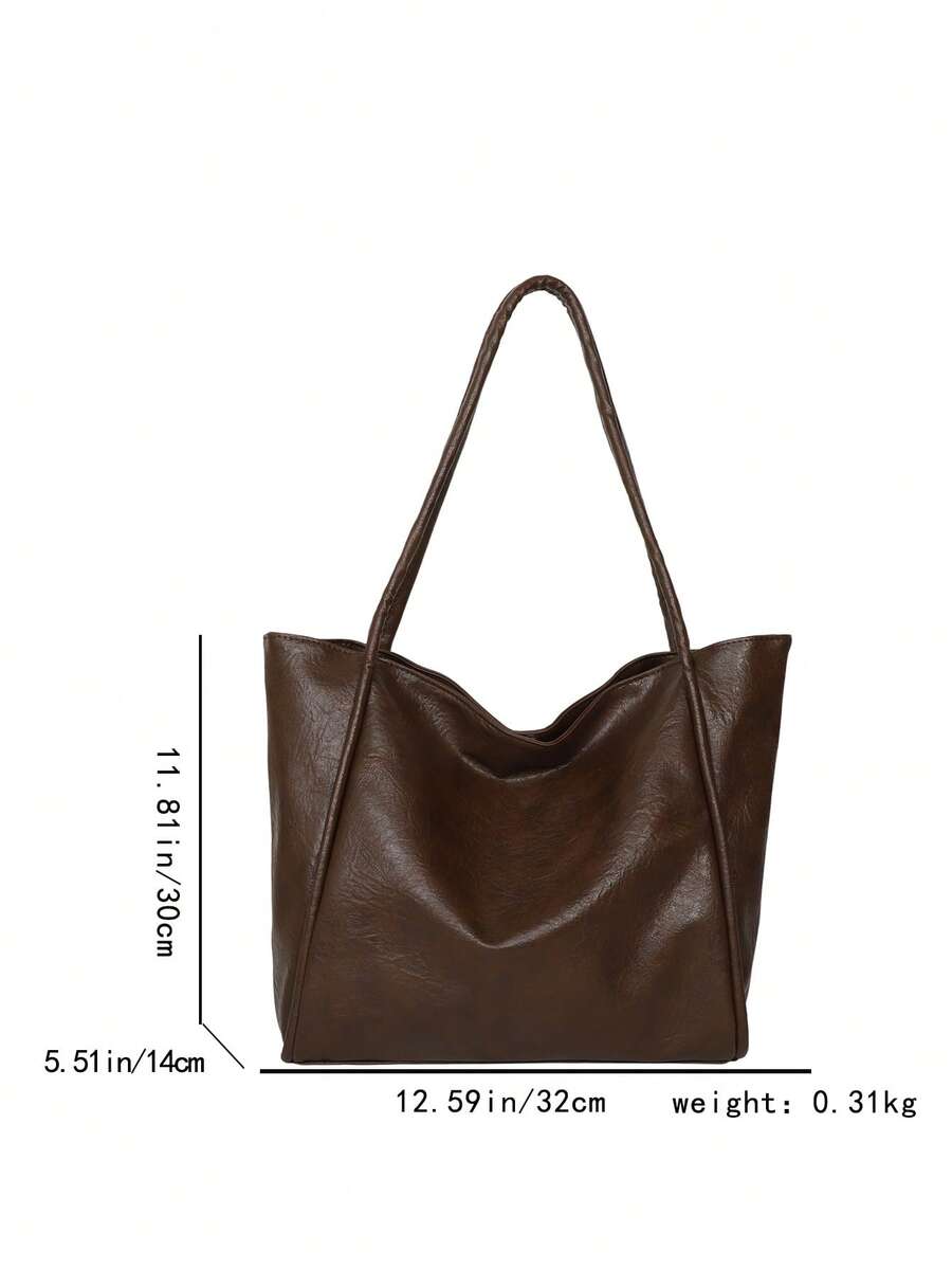 Women's New Tote Bag Large Capacity Commuter Handbag Shoulder Bag