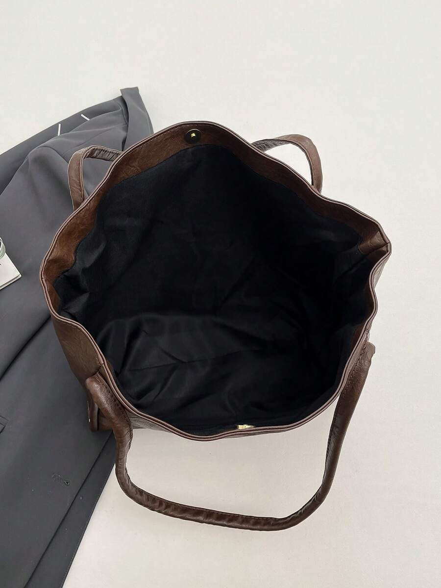 Women's New Tote Bag Large Capacity Commuter Handbag Shoulder Bag
