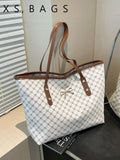 Minimalist Fashion Large Capacity Bowknot New Commuter Tote Bag, Handheld & Shoulder