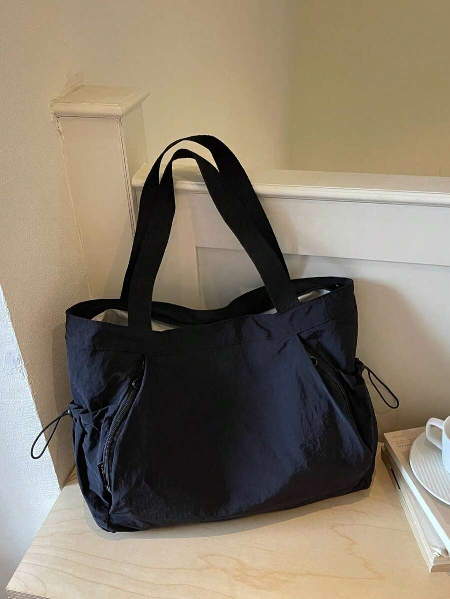 2026 Autumn New Large Capacity Fashionable Minimalist Vintage Shoulder Underarm Bag, Handbag