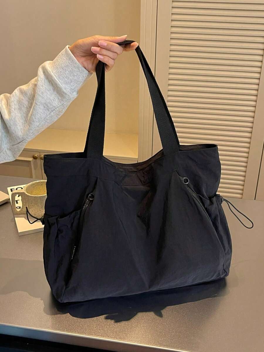 2026 Autumn New Large Capacity Fashionable Minimalist Vintage Shoulder Underarm Bag, Handbag