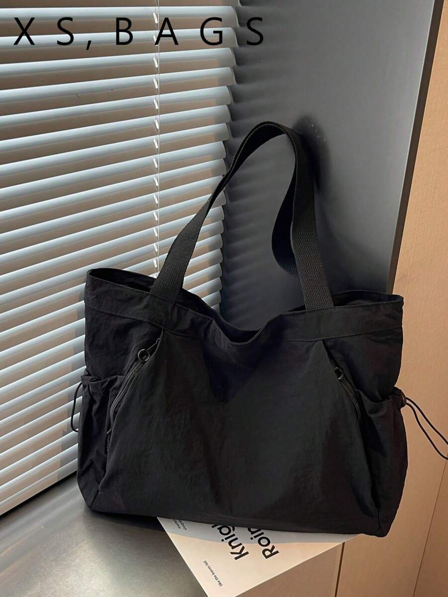 2026 Autumn New Large Capacity Fashionable Minimalist Vintage Shoulder Underarm Bag, Handbag