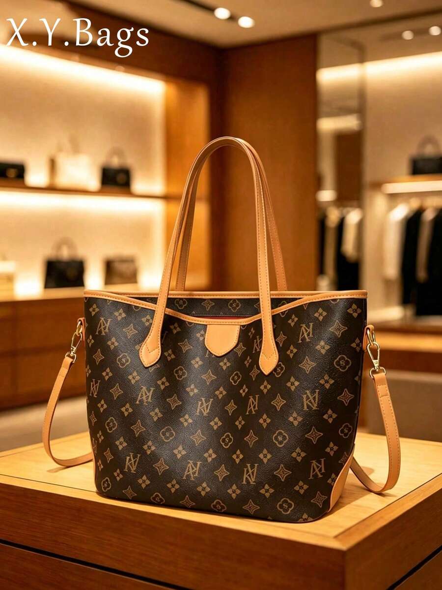 2026 New Fashion Clown Style Luxury Handbag Shoulder Bag Large Capacity Office Bag Suitable As A Gift For Girlfriend Perfect For Shopping And Dating