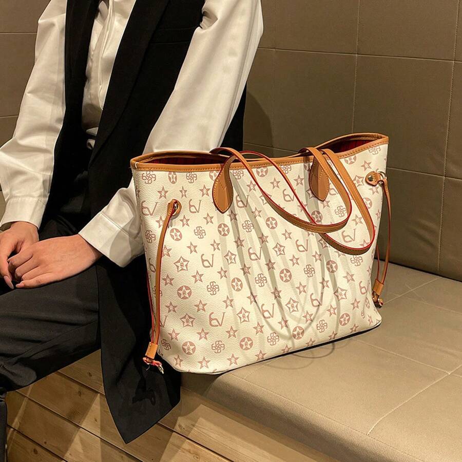 New Fashion Bag, Shoulder Bag, Large Tote Bag, Women's Large-Capacity Bag
